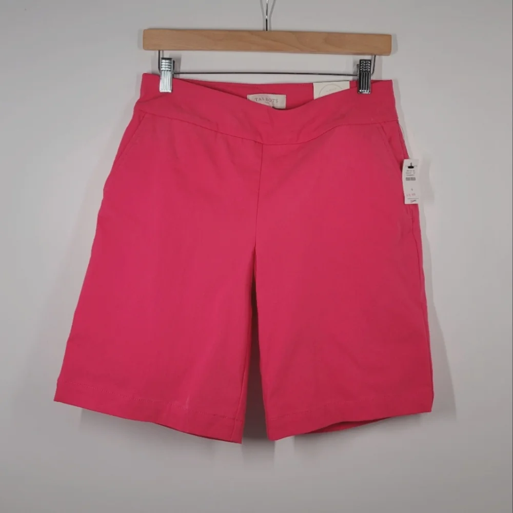 Talbots Bi-Stretch Hot Pink 9